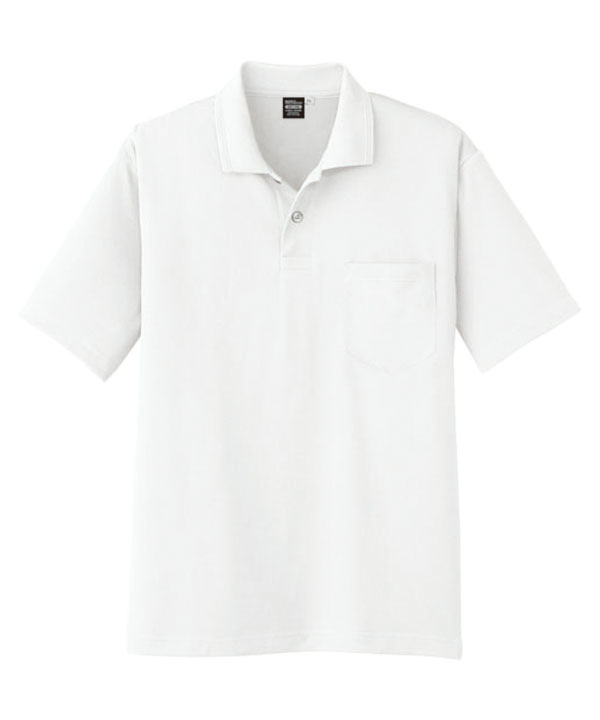 限定特価 コーコス信岡 AS-1657 吸汗速乾 半袖ポロシャツ 4L・ブルー6 作業服 作業着 通販