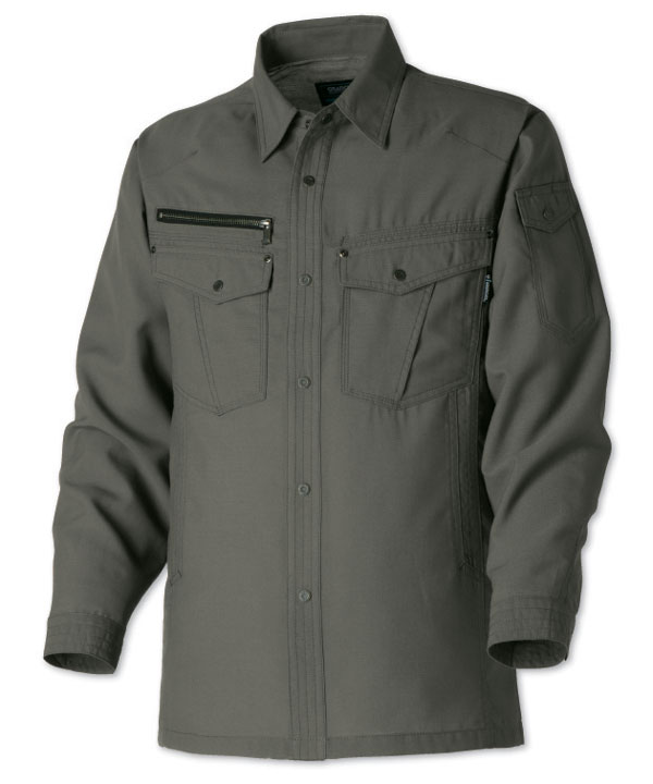タカヤ商事 tagc2702 長袖ワークシャツ(春夏用薄手生地) | 作業服 作業着の通販 | 神戸サヌキ